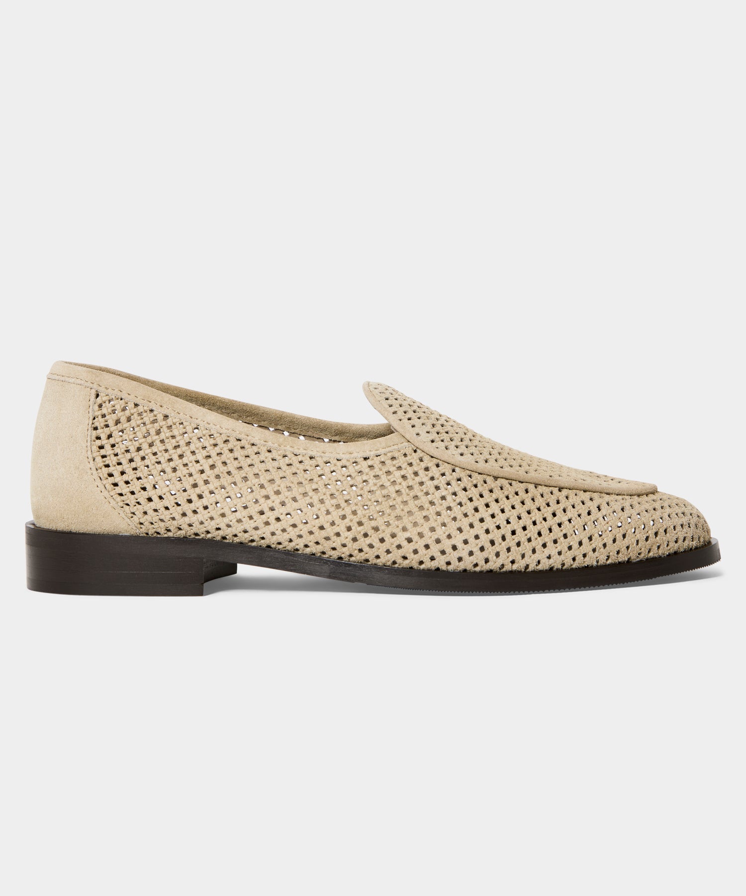 Jacques Solovière Suede Fishnet Loafer in Olive – Todd Snyder