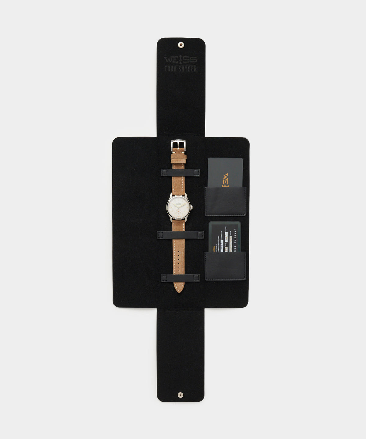 Todd Snyder x Weiss Watch Company 38MM Standard Issue Watch in Sand Storm