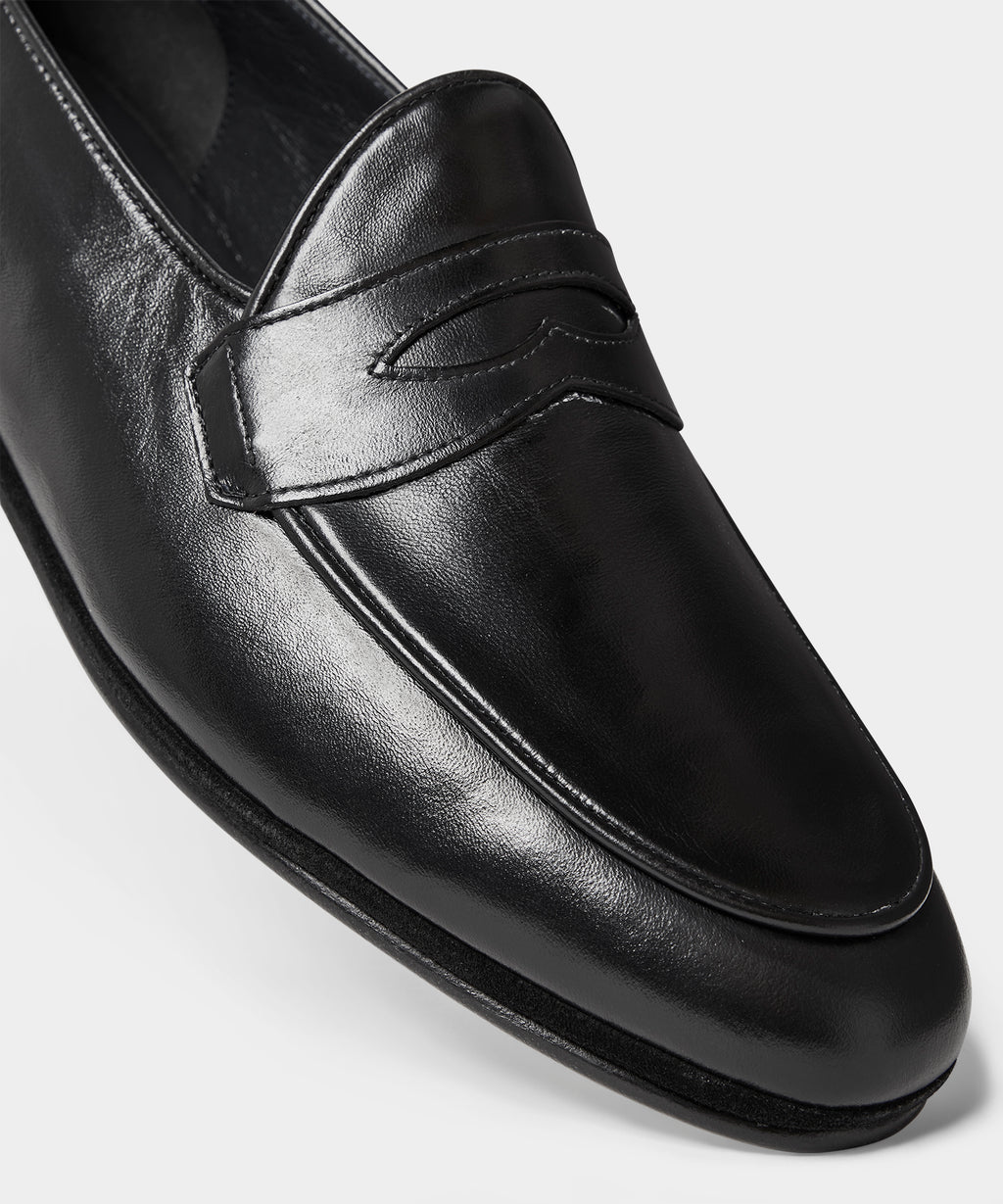 Todd Snyder X Rubinacci Unlined Leather Penny Loafer