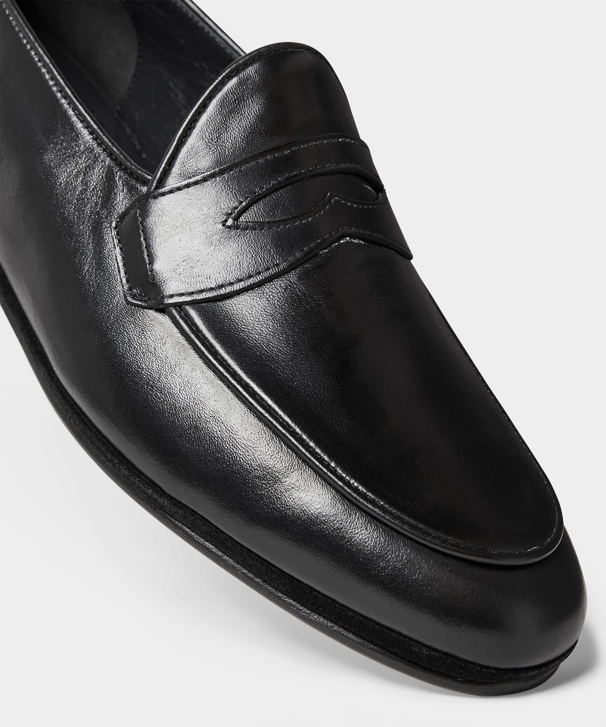 Todd Snyder X Rubinacci Unlined Leather Penny Loafer
