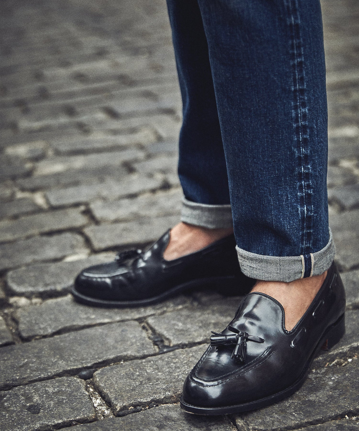 Alden Black Cordovan Tassel Loafer