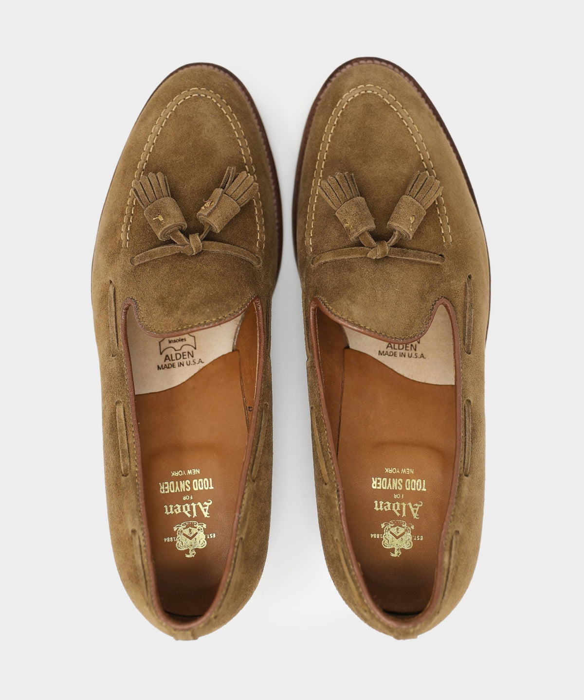 Alden Suede Tassel Loafer