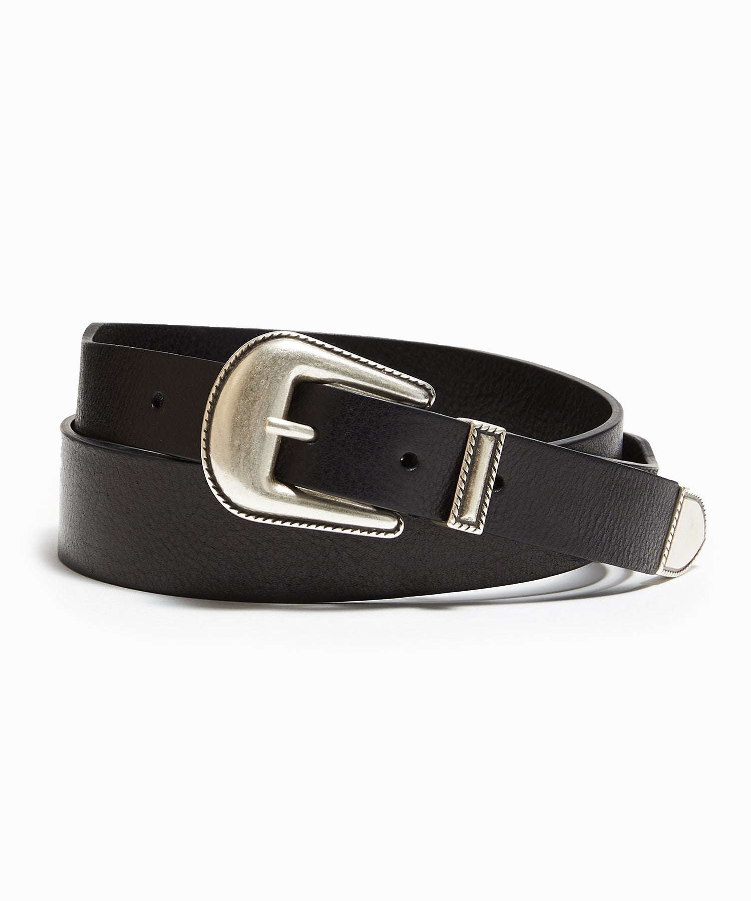 Anderson's Leather Western Belt in Black