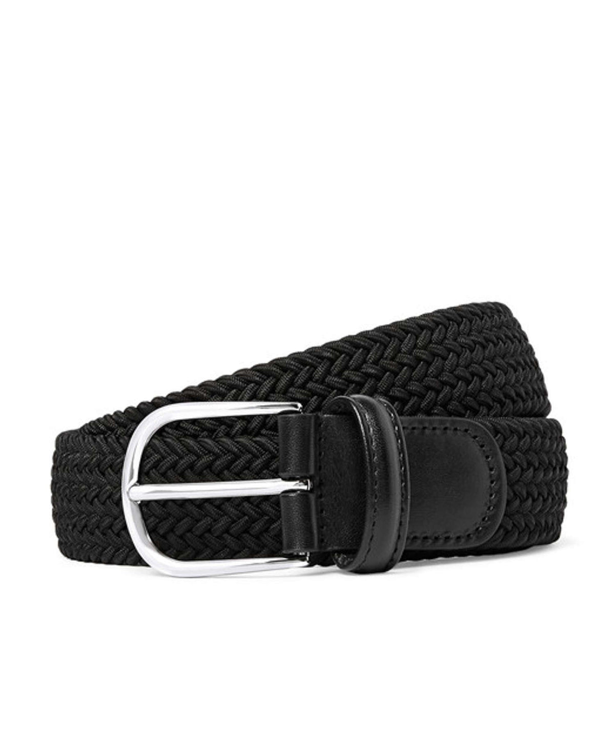 Anderson's Stretch Woven Belt in Black