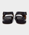 Armando Cabral Manjak Leather Sandal in Black