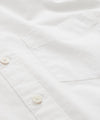 Band Collar Poplin Shirt in White