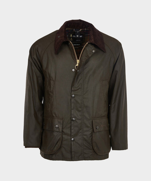 Barbour Classic Bedale Wax Jacket in Olive – Todd Snyder