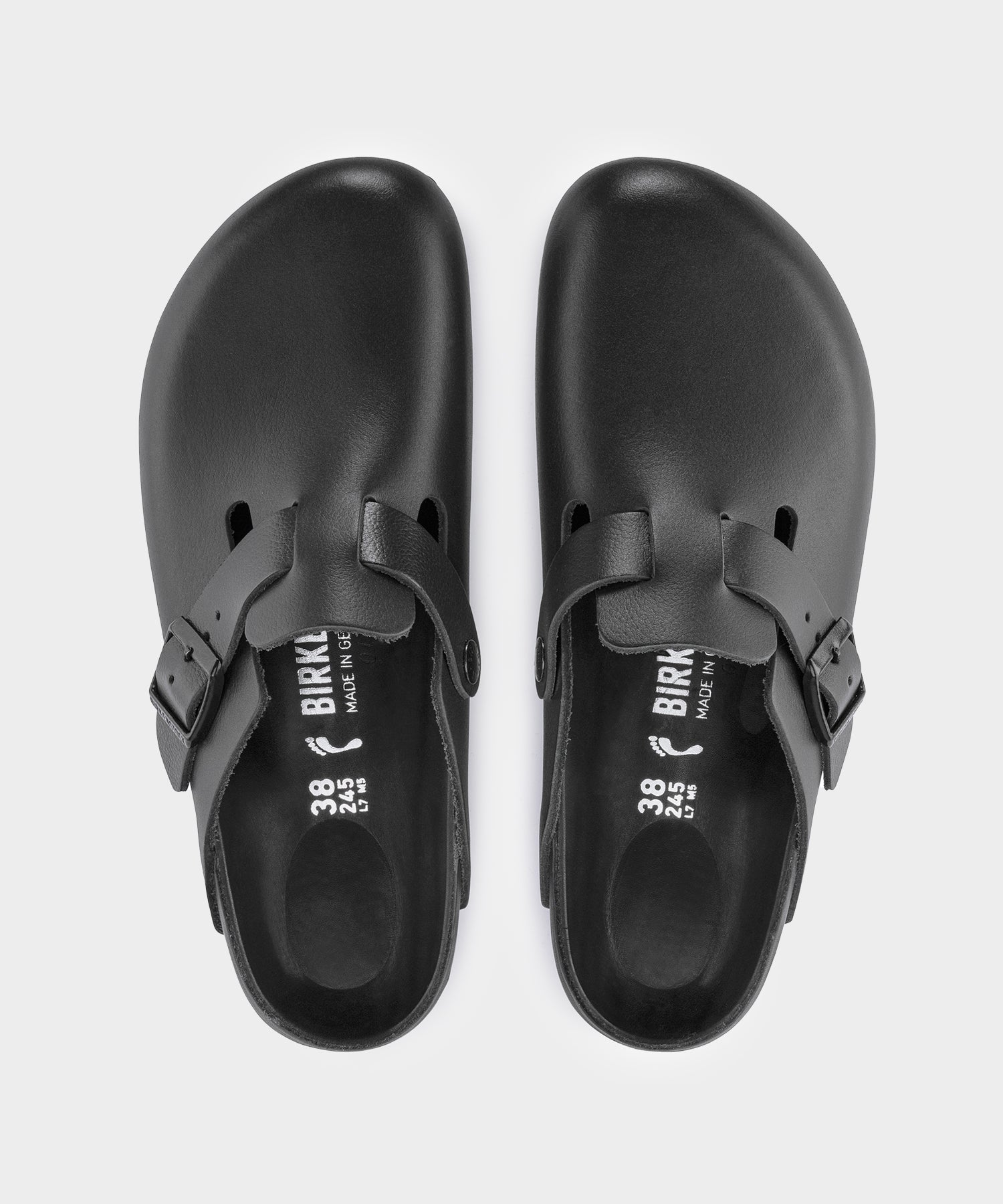 Birkenstock Boston Exquisite Clog in Black Leather – Todd Snyder