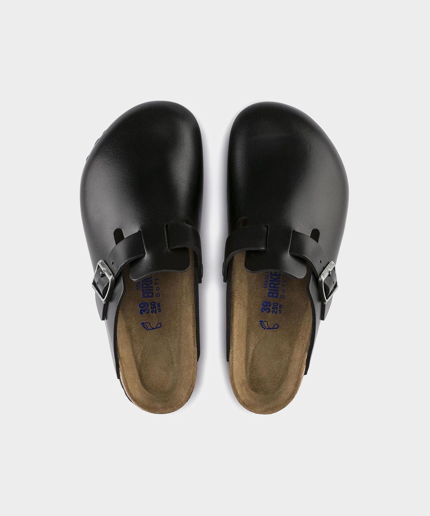 Birkenstock Boston in Black Amalfi Leather – Todd Snyder