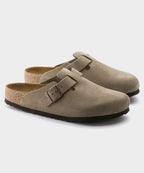 Birkenstock Boston Clog in Taupe