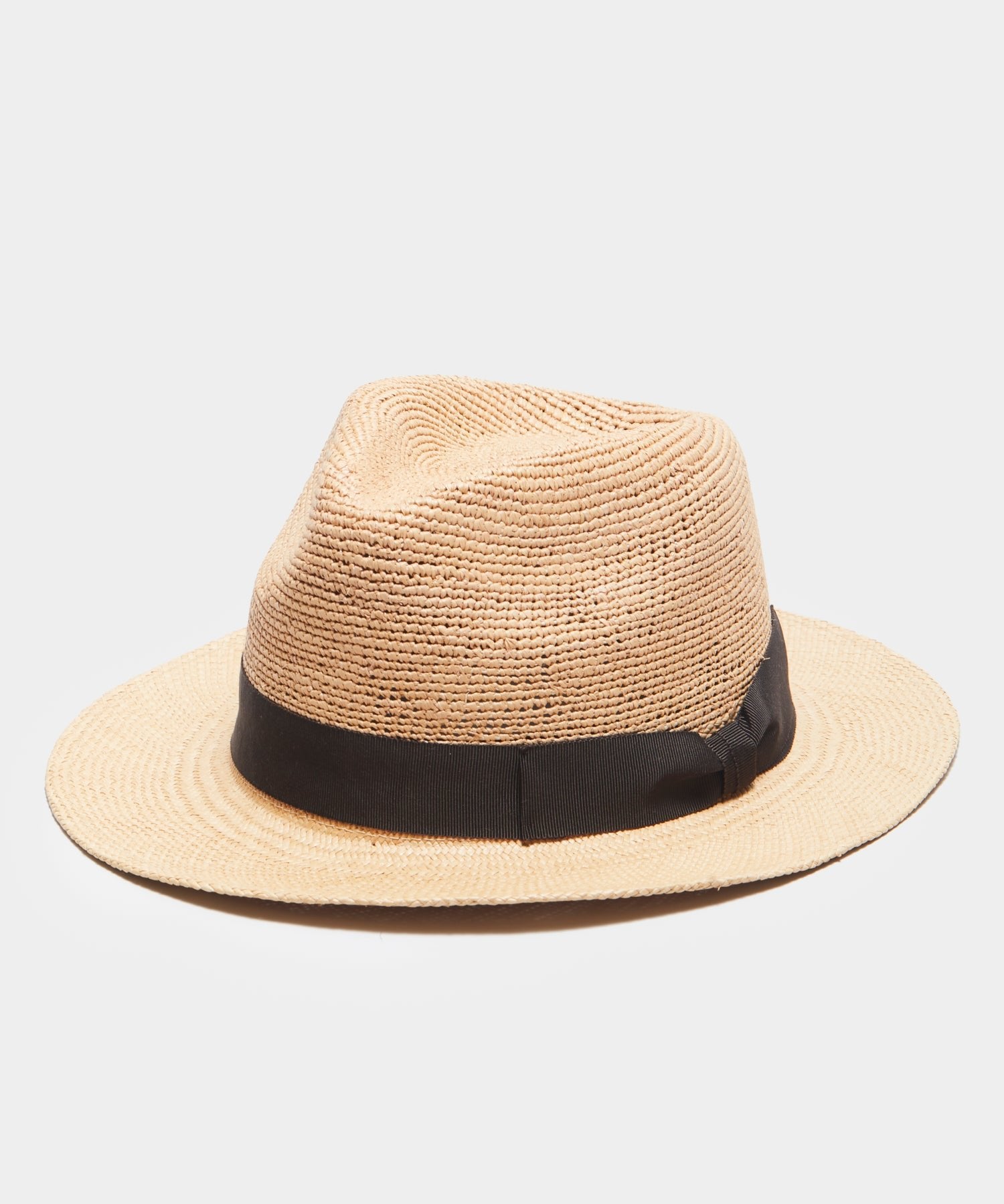 Câbleami Panama Hat with a Brown Hatband