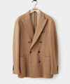Camel Double-Breasted Sport Coat