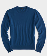 Cashmere Crewneck in Dark Teal