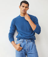 Cashmere Crewneck in Dark Teal