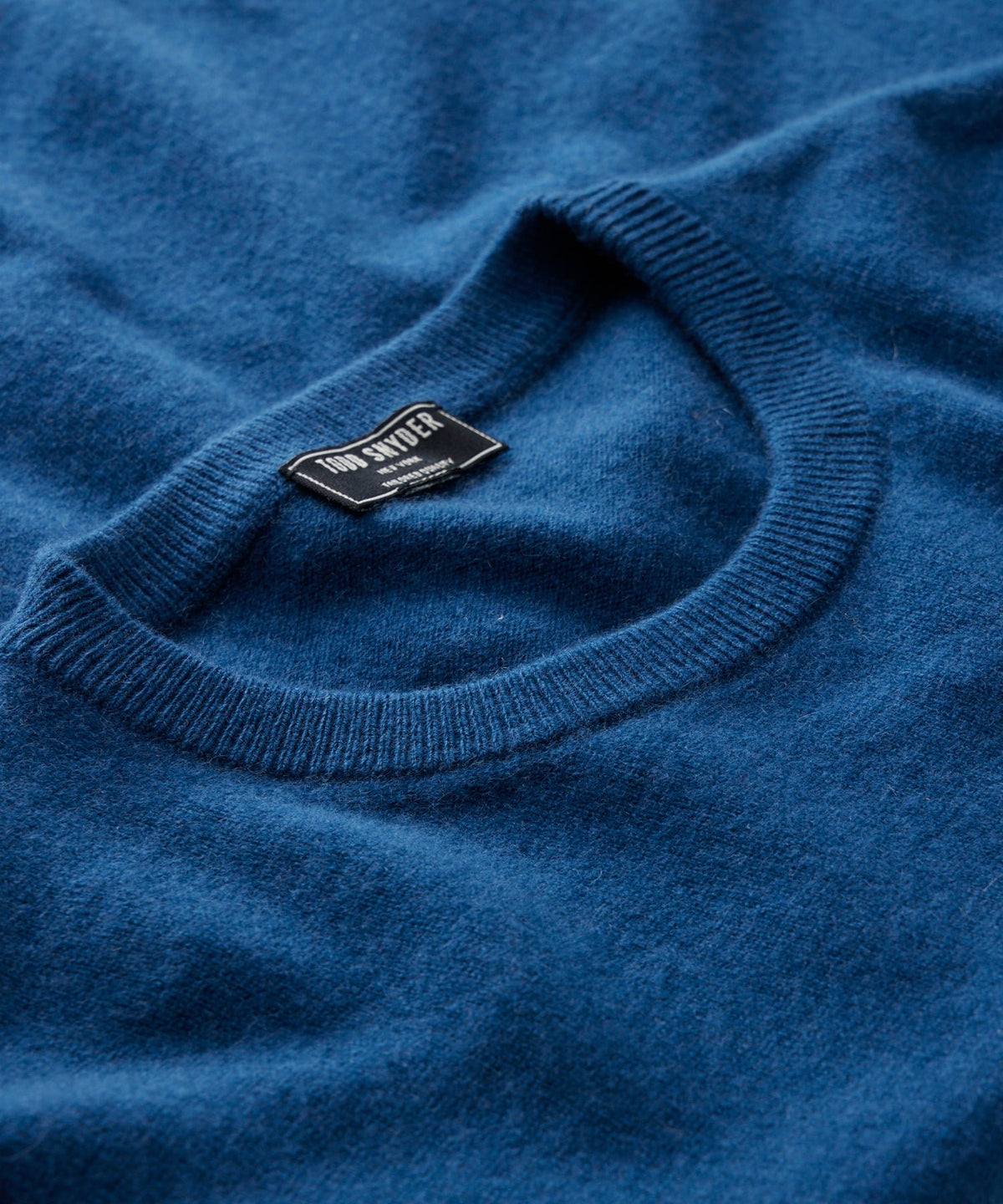 Cashmere Crewneck in Dark Teal