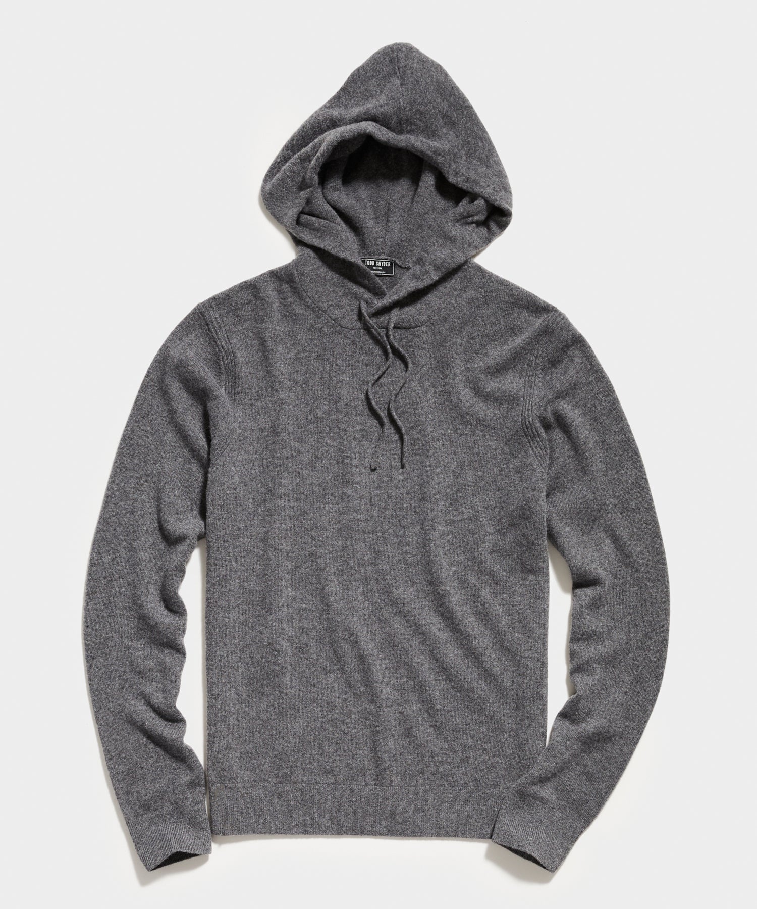 Cashmere Hoodie in Charcoal