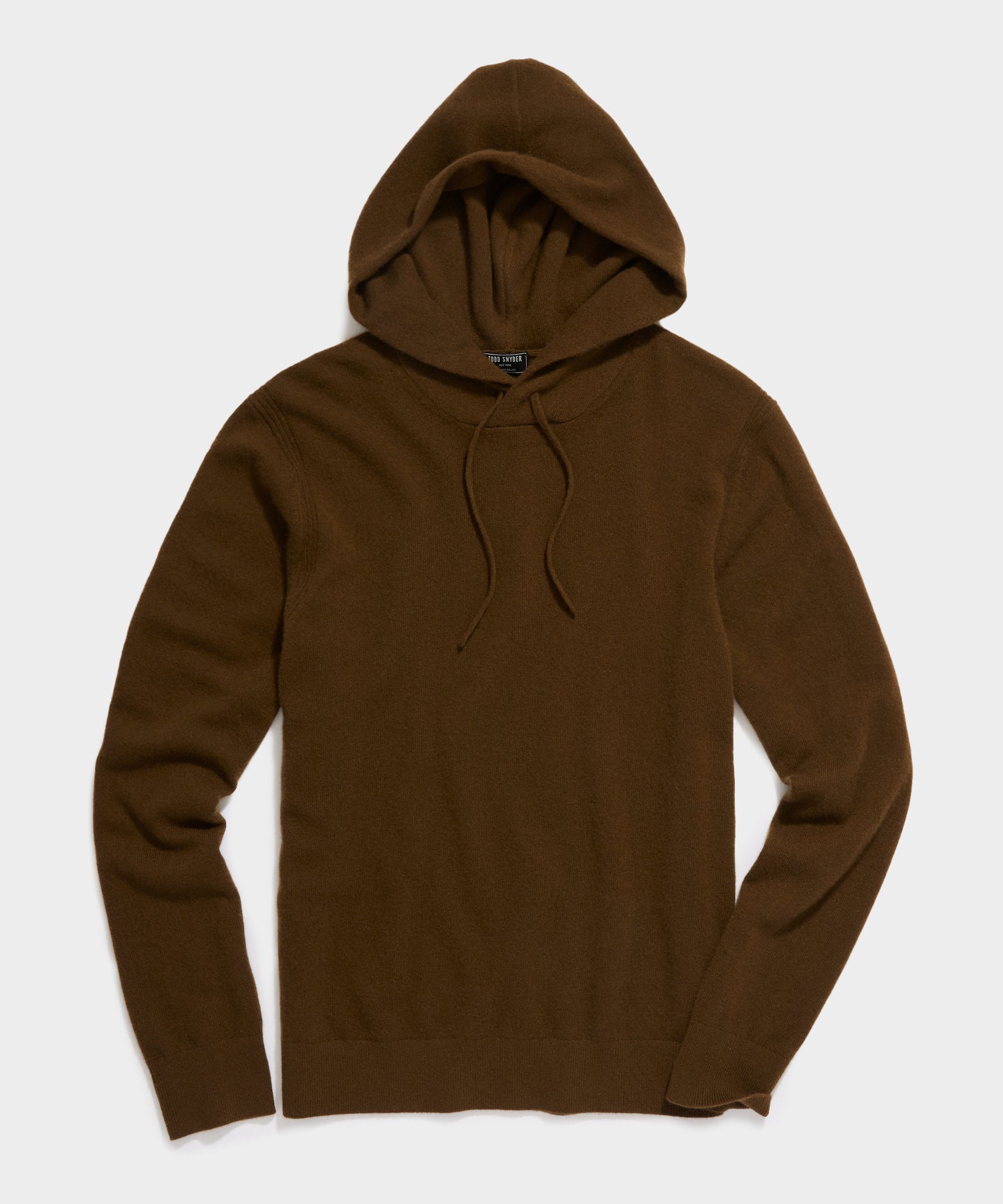 Cashmere Hoodie in Umber