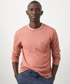 Cashmere Pocket Tee in Salmon