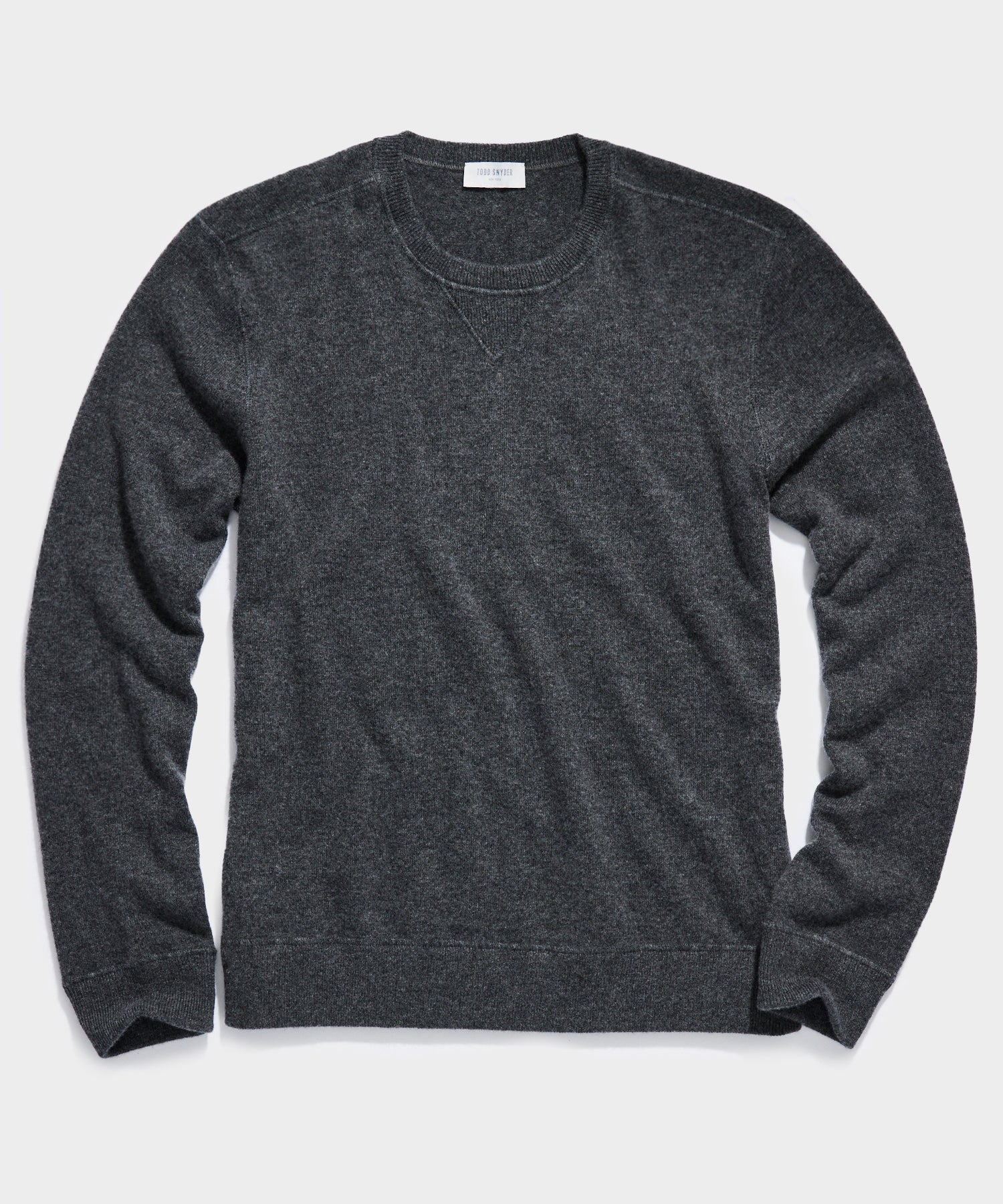 Cashmere Sweatshirt in Charcoal