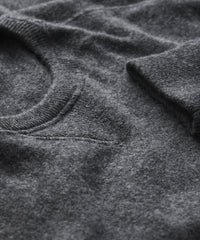 Cashmere Sweatshirt in Charcoal
