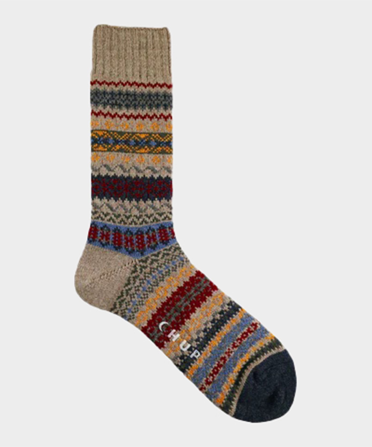 Chup Bungalow Wool Sock in Beige