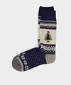 Chup Santa Wool Sock in Blue