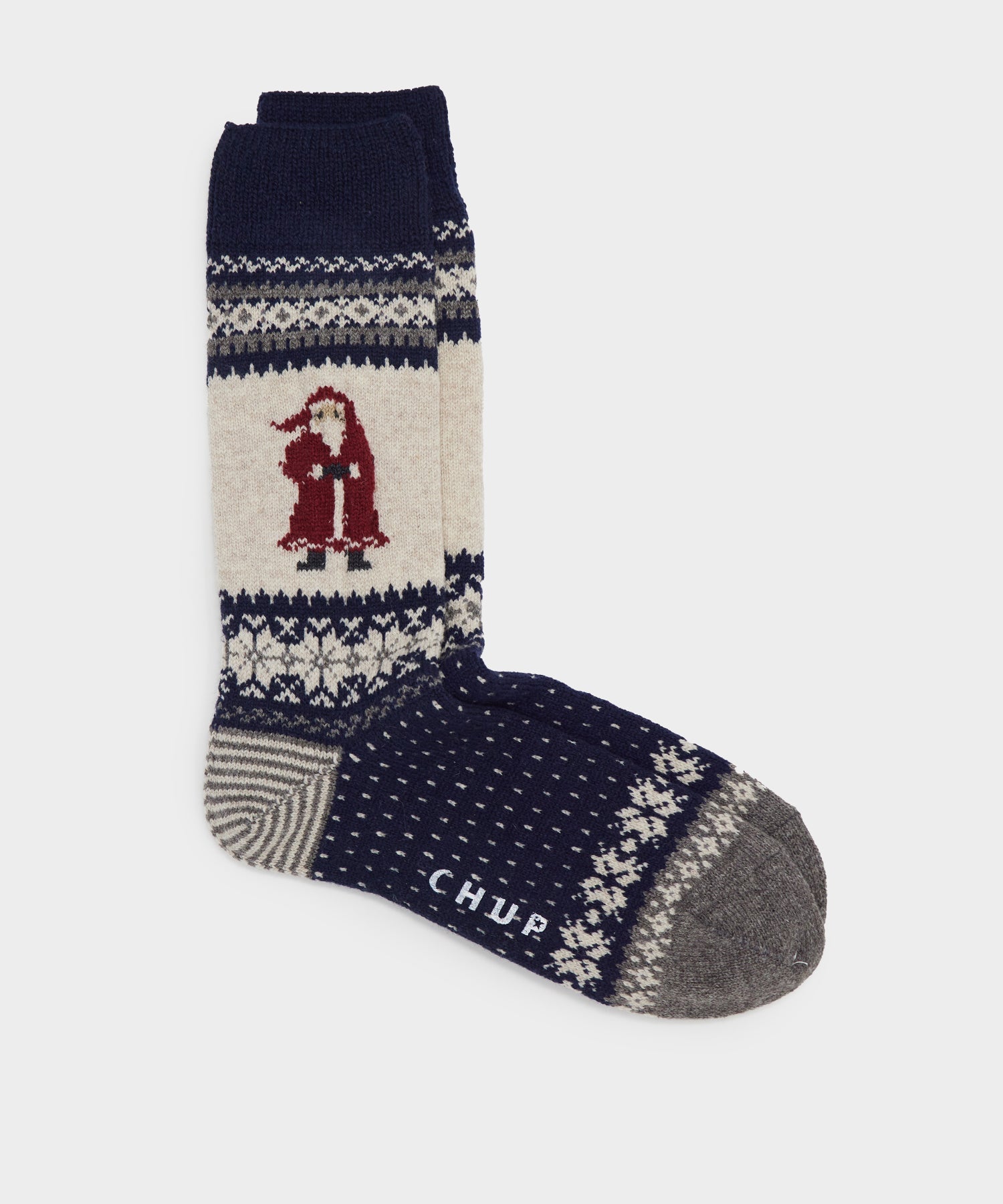 Chup Santa Wool Sock in Blue