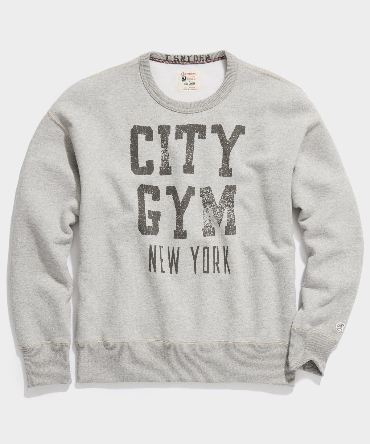 Champion City Gym Sweatshirt in Grey Mix