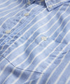 Classic Fit Favorite Oxford Long-Sleeve Shirt in Blue Wide Stripe