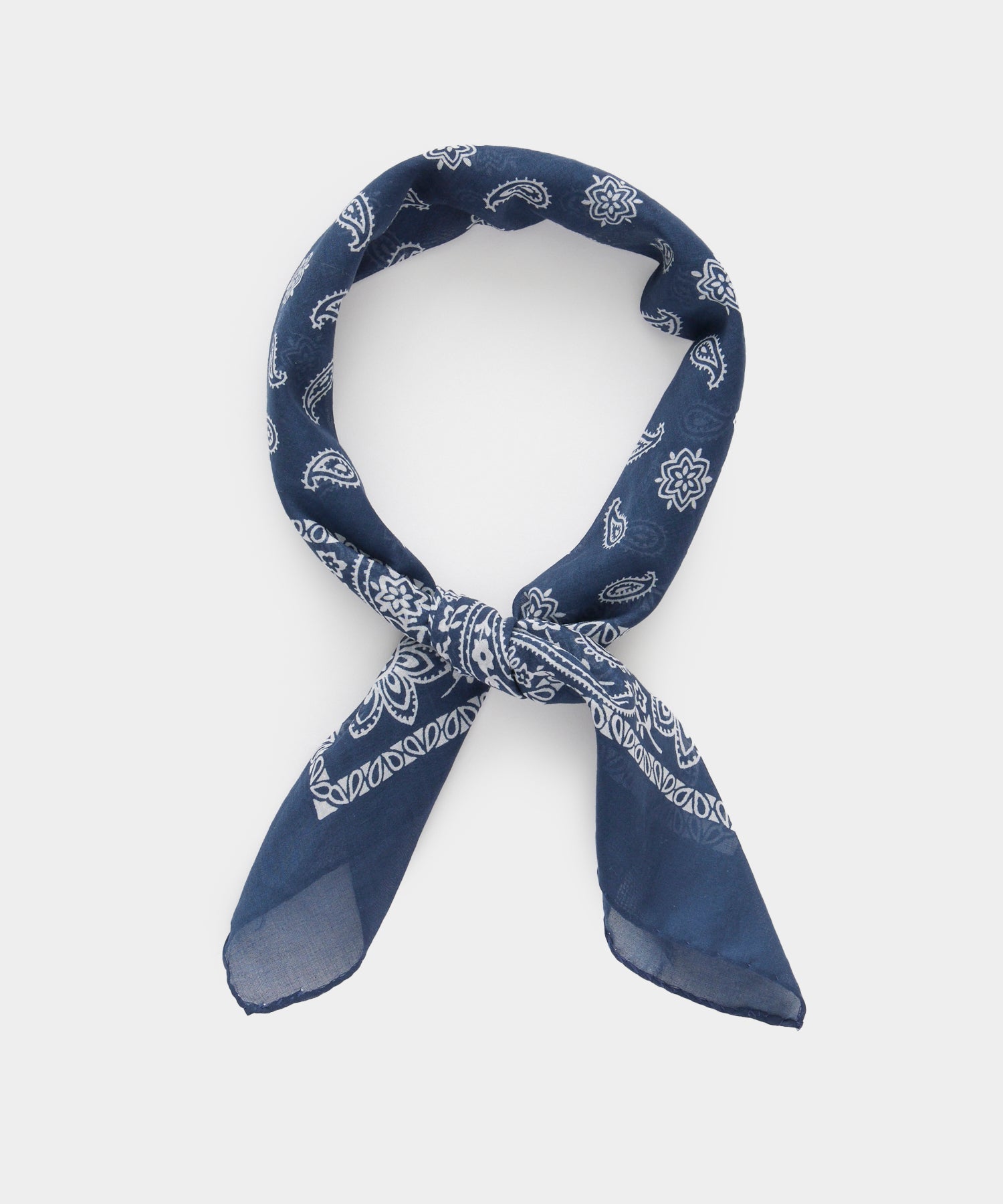 Cotton Bandana Neckerchief in Navy – Todd Snyder
