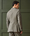 Cream Glen Plaid Sutton Suit Jacket