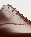 Crockett & Jones Hallam Cap-toe Shoe in Dark Brown