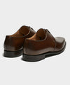 Crockett & Jones Highbury Plain Toe Shoe in Brown Calf