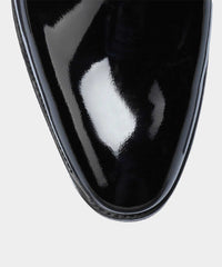 Crockett & Jones Overton Black Tie Shoe in Black Patent
