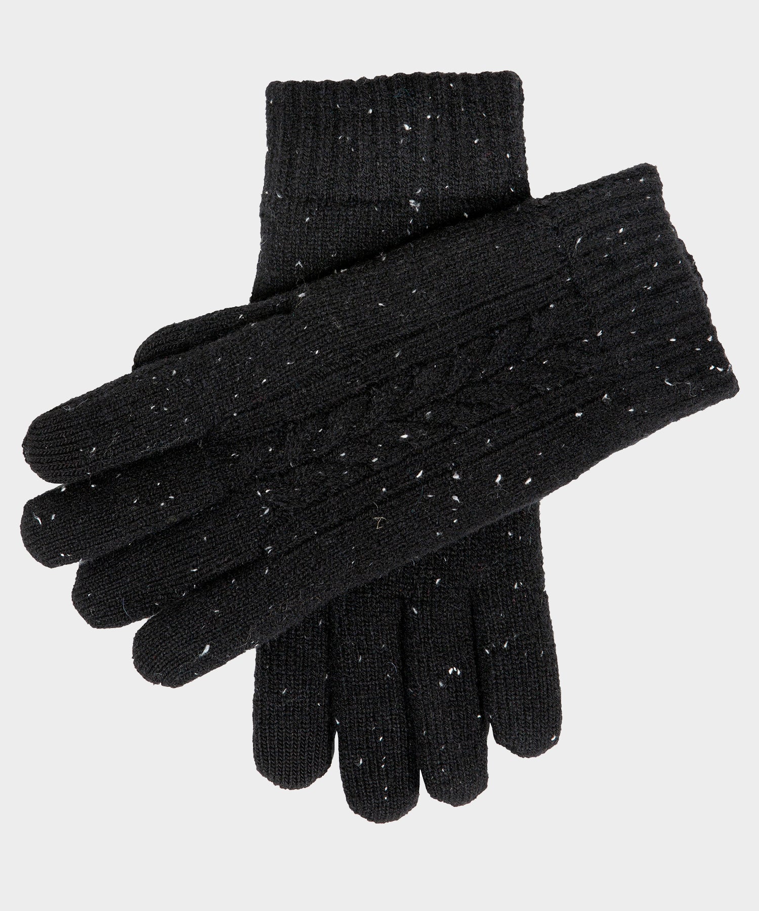 Dents Lacock Donegal Glove in Black