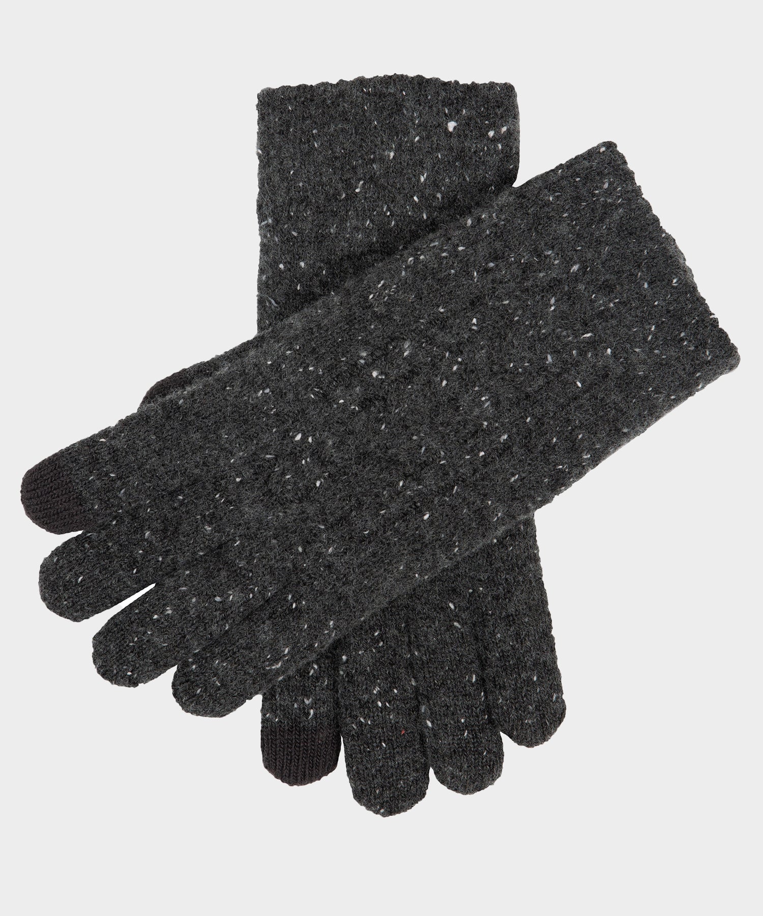 Dents Lacock Donegal Glove in Charcoal