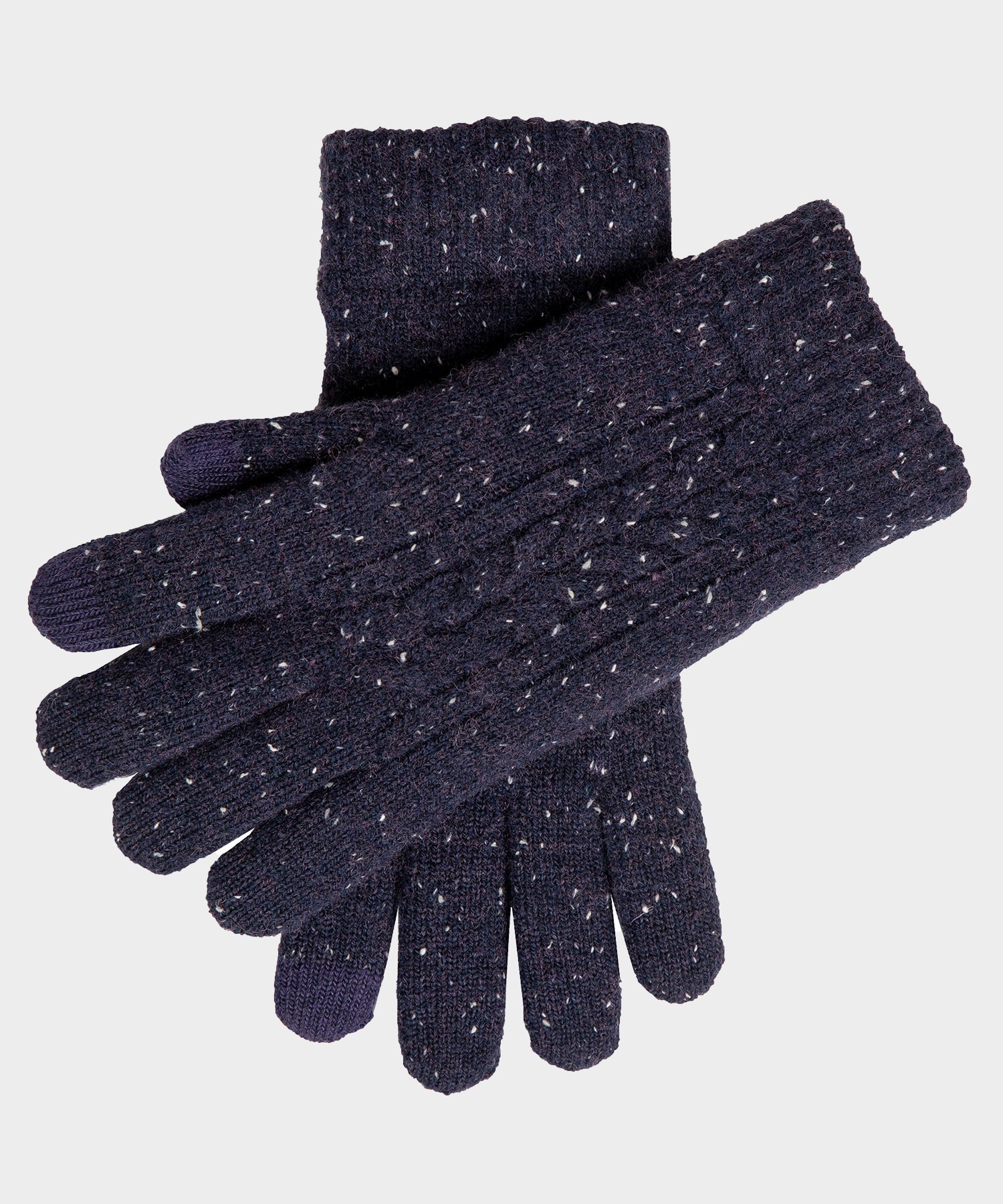 Dents Lacock Donegal Glove in Navy