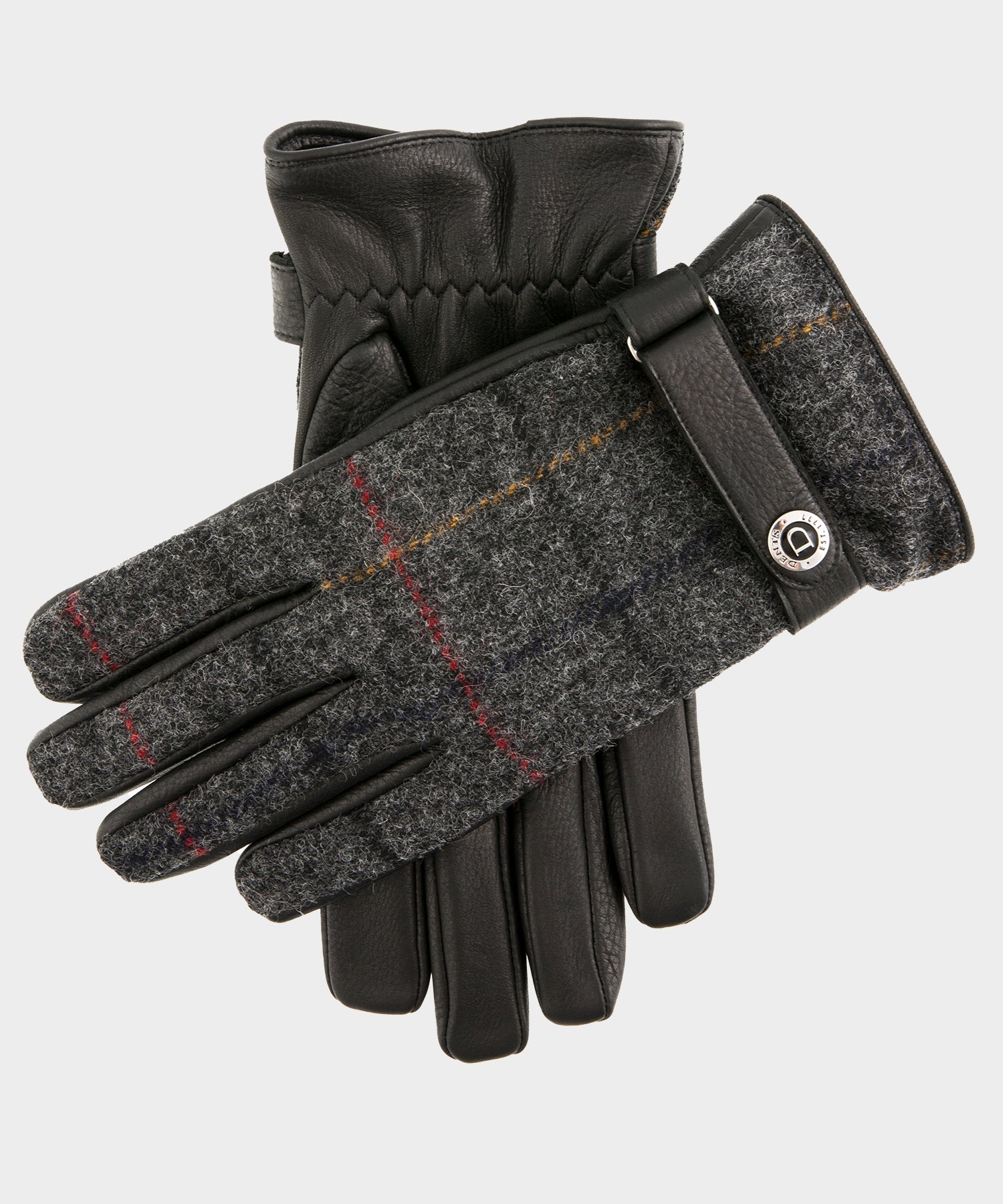 Dents Muncaster Glove in Black / Charcoal