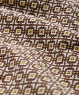 Dobby Chore Shirt in Brown