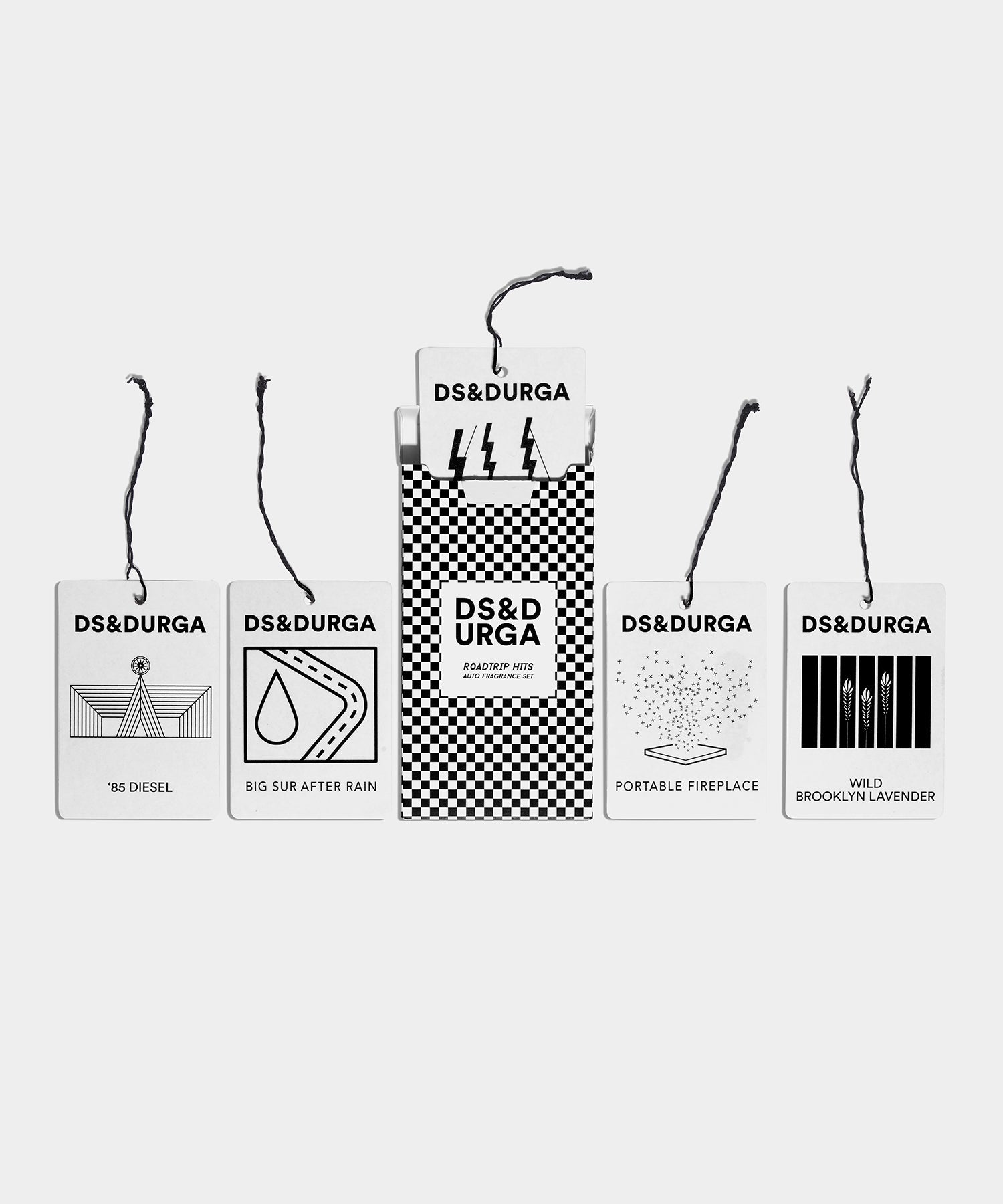 D.S. & DURGA Road Trip Hits 5-Piece Auto Fragrance Set – Todd Snyder