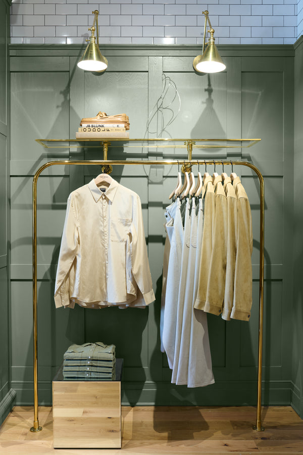 Easton Store - Hanging Shirts and pants
