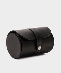 Ettinger Capra Double Watch Roll in Black