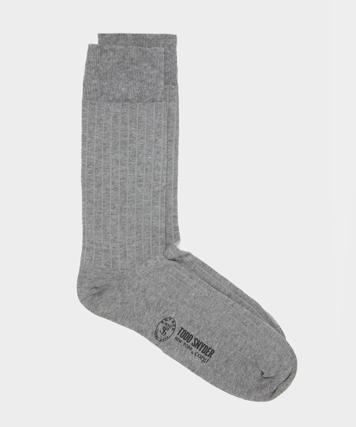 Todd Snyder x Corgi Sock in Grey