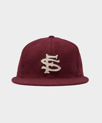 Exclusive Ebbets SF Cap in Burgundy