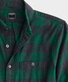 Green Plaid Flannel Shirt