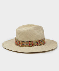 Guanábana Panama Hat with Orange Band