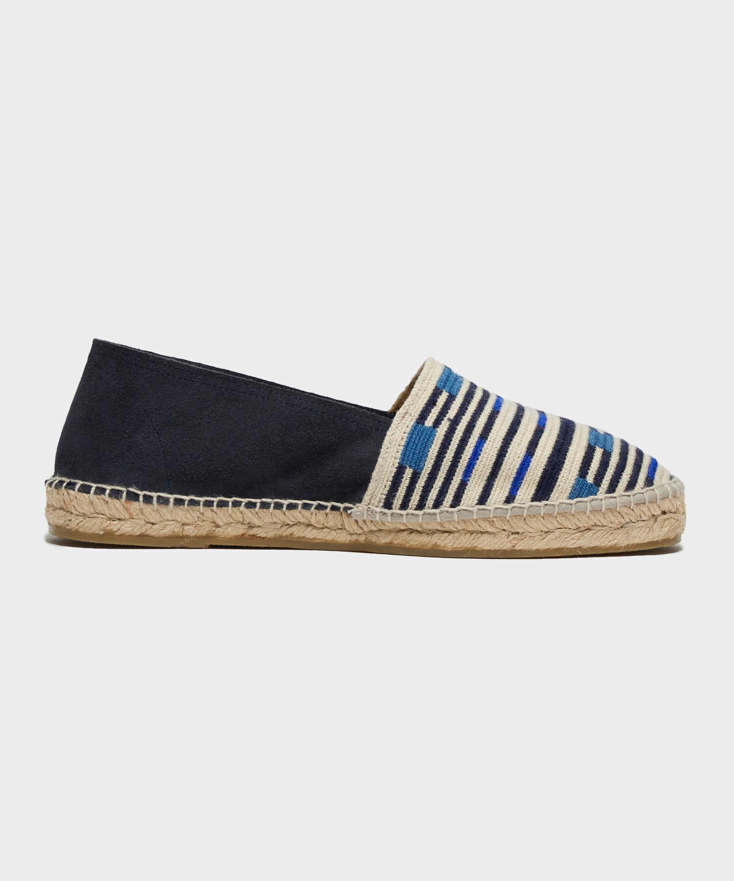 Guanábana Patterned Espadrille in Lagoon