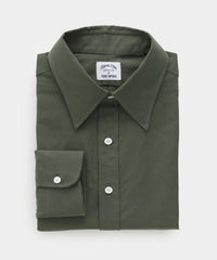 Hamilton + Todd Snyder Long Point Collar Shirt in Olive