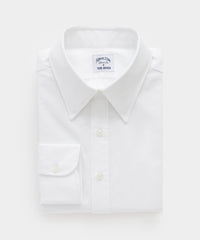 Hamilton + Todd Snyder Long Point Collar Shirt in White