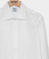 Hamilton + Todd Snyder White Herringbone Dress Shirt